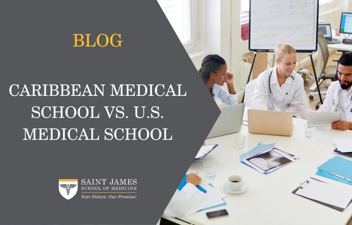 Caribbean Medical School vs. U.S. Medical School Saint James School